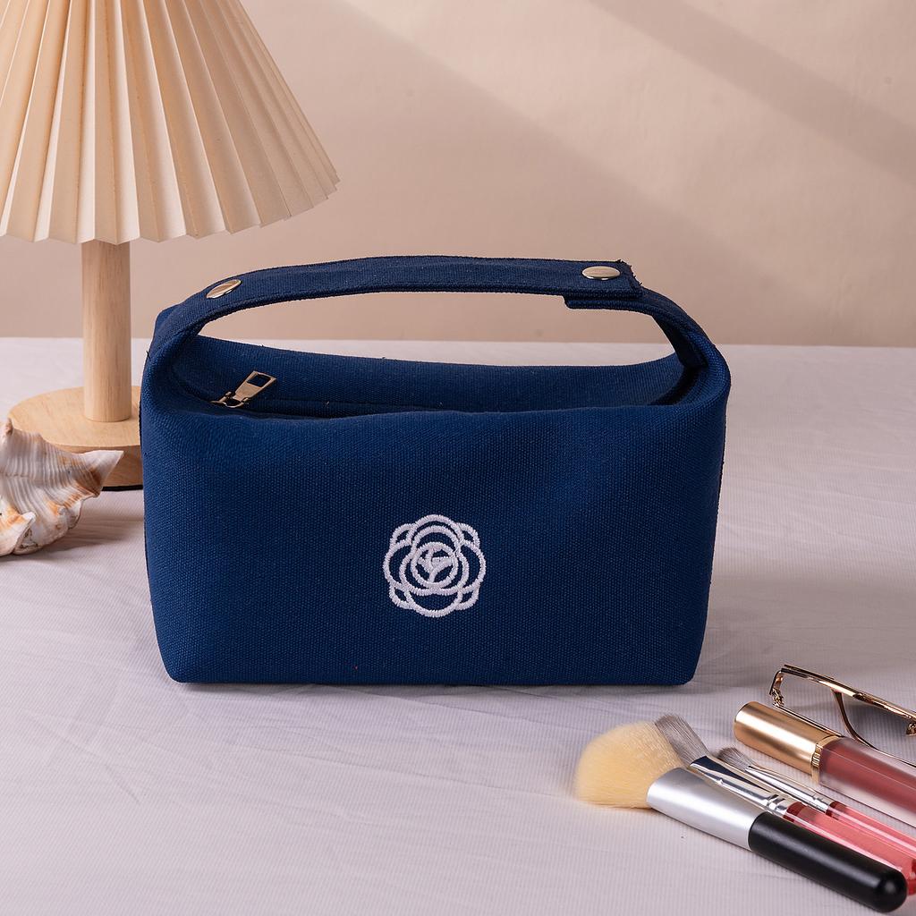 Travel Portable Camellia Portable Cosmetic Bag New Premium Cosmetics Lipstick Key Storage Bag