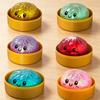 Simulation Dumpling Squeezable Toys Squishy Colorful Glitter Anti Stress Stress-relieving Toy
