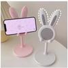 Cute Rabbit Mobile Phone Stand Desktop Can Lift and Adjust The Desktop Phone Accessories Phone Stand Phone Grip