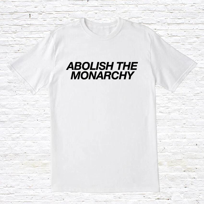 

Abolish The Monarchy T-Shirt. Coronation 2023. S