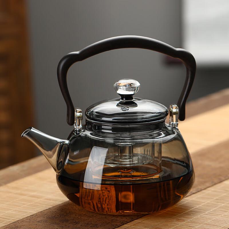 

ZISIZ New Chinese Style Heat-Resistant Glass Health Pot