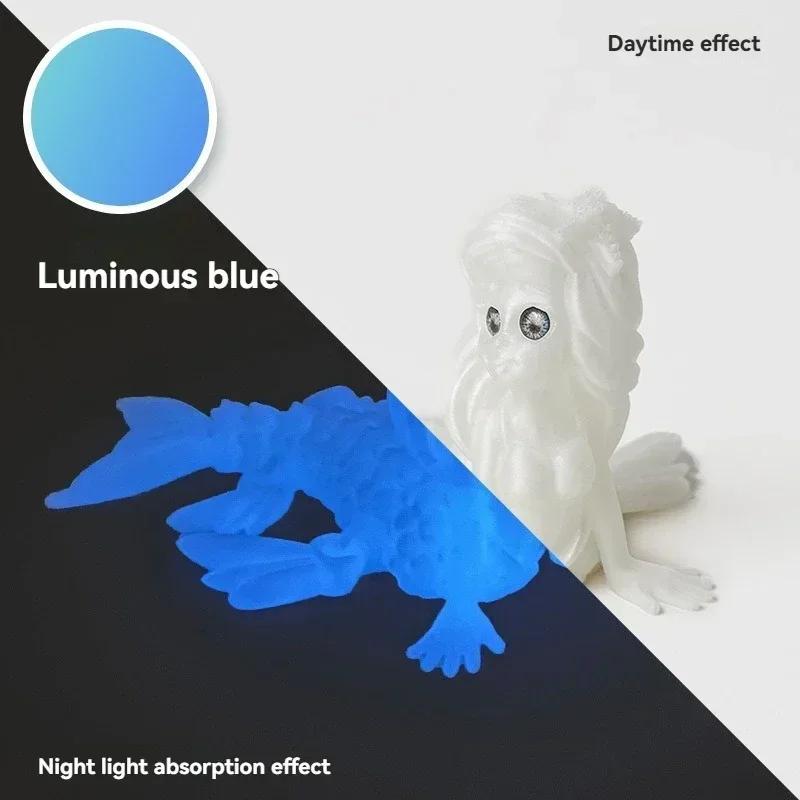 Plastic 3D Printed Mermaid Figurine 6 Colors Multi-jointed Mermaid Desktop Ornaments Movable Articulated Fidget Toy Home Decor