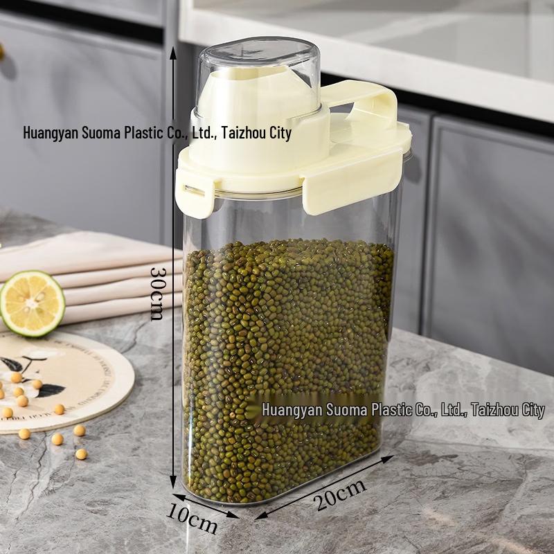 ZISIZ Plastic Food Storage Container