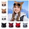 Wear-resistant Warm Ski Mask Hats Windproof Head Knitted Hat Fashion Winter Glasses Caps  Outdoor