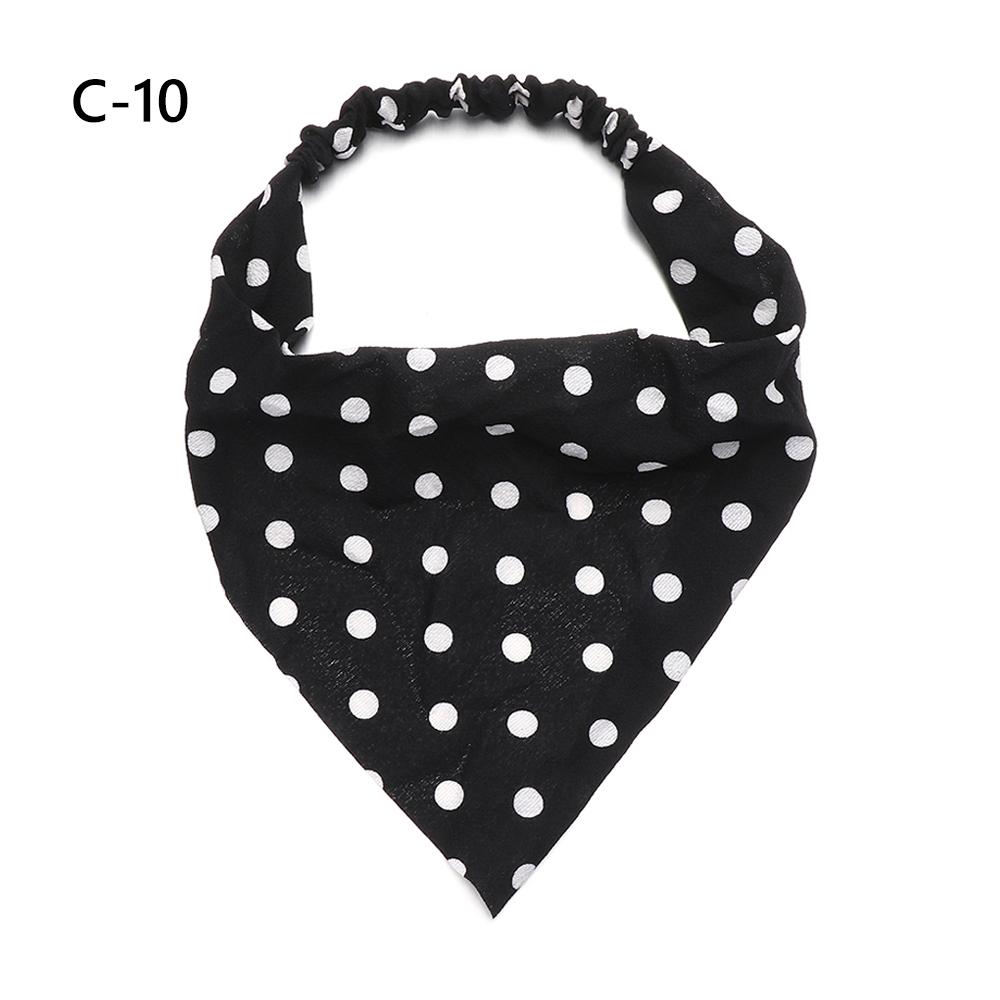 Bandeaux élastiques chouchou Turban imprimé Floral Bandanas bandeaux cheveux écharpe bandeau