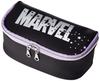 Marvel Silicone Series Full-Open Pen Pouch MV-129b Black (MV-129)