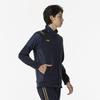 Mizuno Soft Dry Knit Hybrid Dress Size M Men's Jacket, Sweat-Wicking, Quick-Drying, Warm-Up Jersey, Navy, (32MCB001)