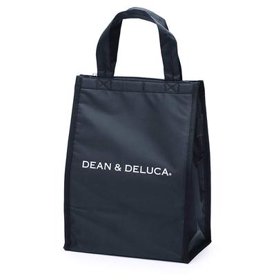 DEAN DELUCA Kühlertasche Größe M & Tasche, Schwarz,