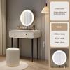 Modern Mirror Dressing Table Minimalist Nordic Make Up Vanity Tables Dressing Small Tocador Home Furniture
