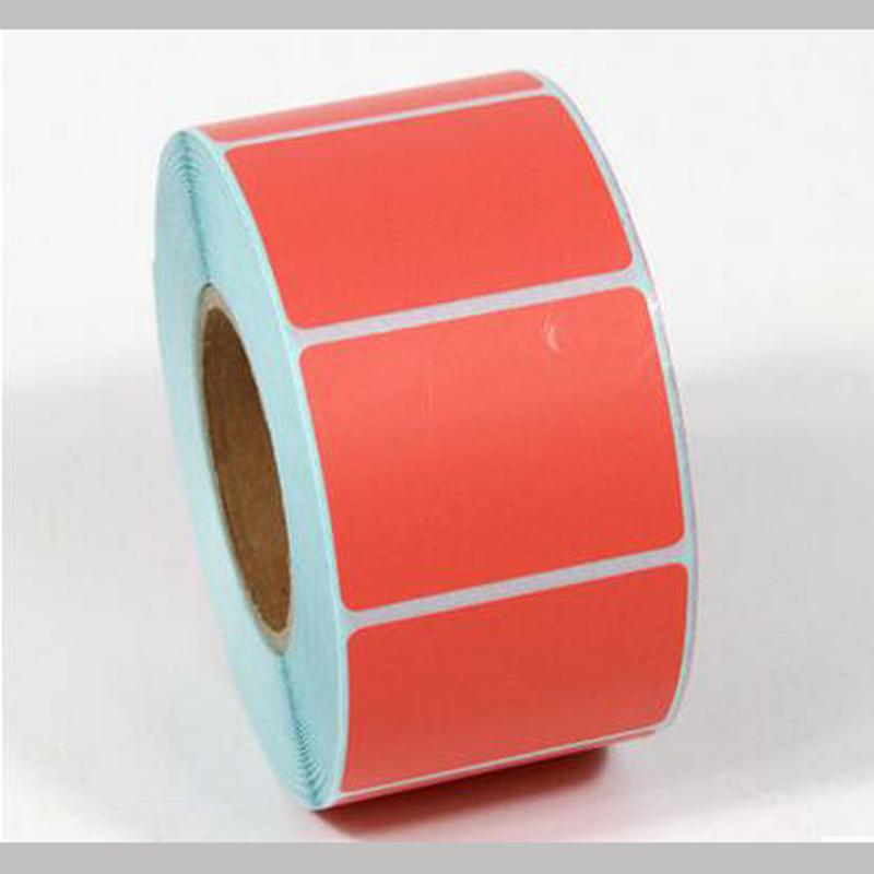 800PCS Thermal Label Paper Roll 40x30mm Colored Barcode Labels No Ribbon Required for Printing