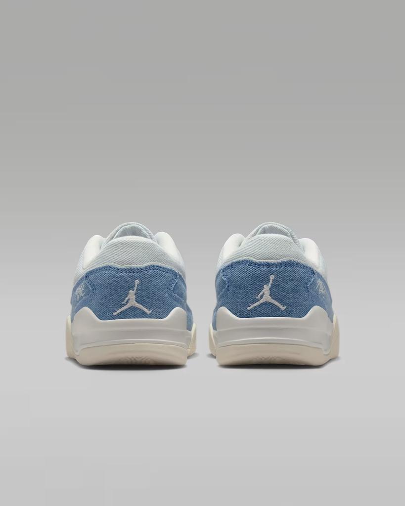 IB4414-100 Nike Jordan Flight Court SE Segel Getragenes Blau Kaugummi Hellbraun (Damen)