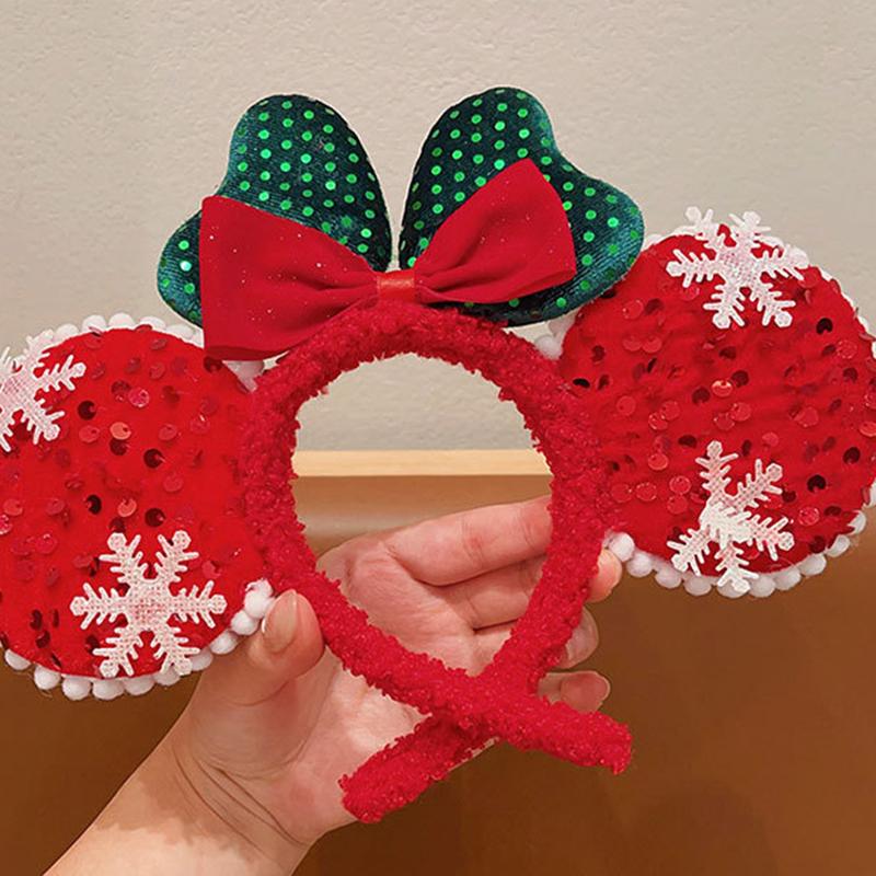 Cute bow headband Christmas women's sweet hair headband hair clip holiday party hair tie headband decoration 2026