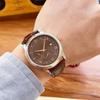 Oujia Men's Automatic Mechanical Waterproof Watch with Italian Leather Strap and Calendar
