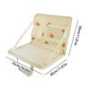 Car Steering Wheel Tray Portable Folding Auto Seat Back Small Table Eat Work Car Steering Wheel Dining Table Coffee Tray Board