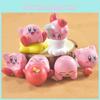 6 Pcs Kirby Mini Figure Set For Decorating Your Home Or Party