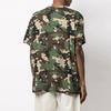 OFF WHITE Camouflage Print Crew Neck T Shirt OMAA038S21JER0165600