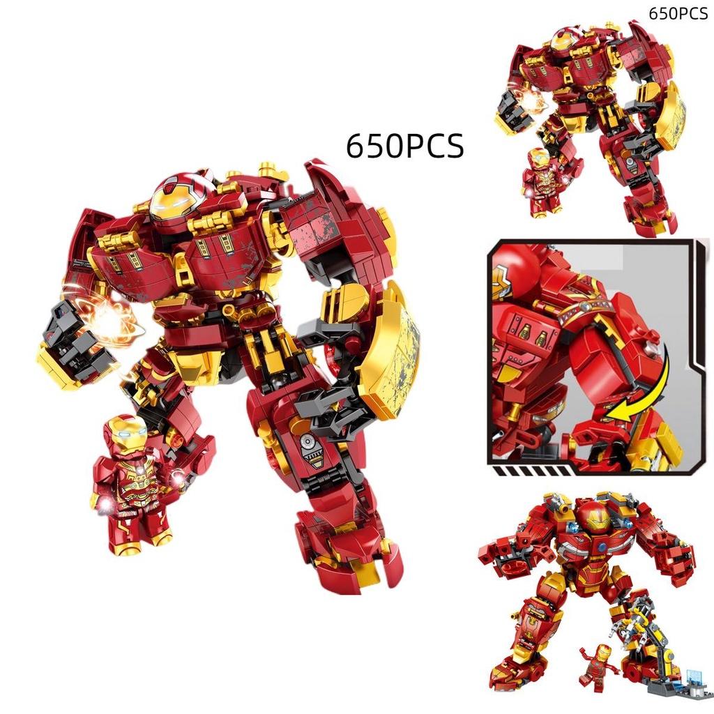 Heroic Mech War Machine Transformer Puzzle Building Blocks
