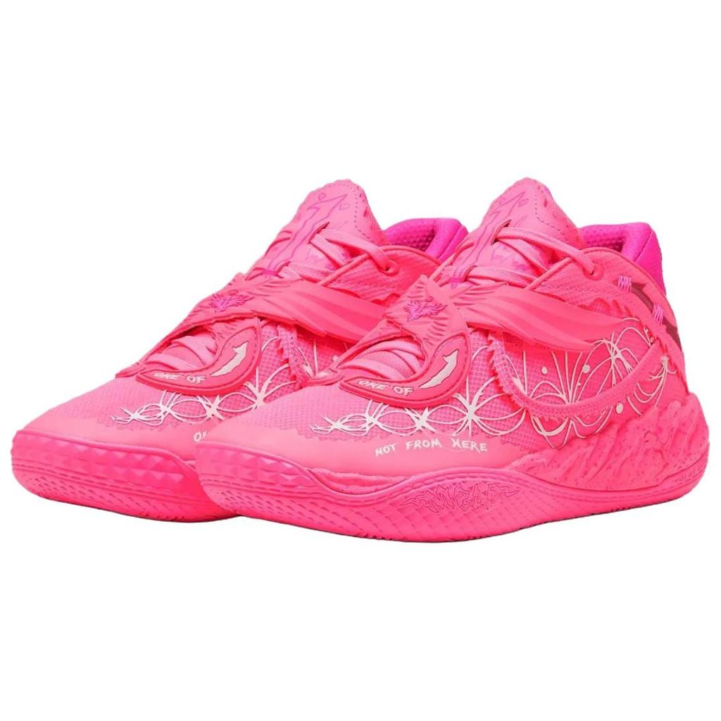 Puma Scarpe da Basket X Fast & Furious MB.05 Uomo Rosa 314021-01