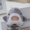 Cute Cartoon Shark Plush Keychain Soft Stuffed Animal Bag Ornament