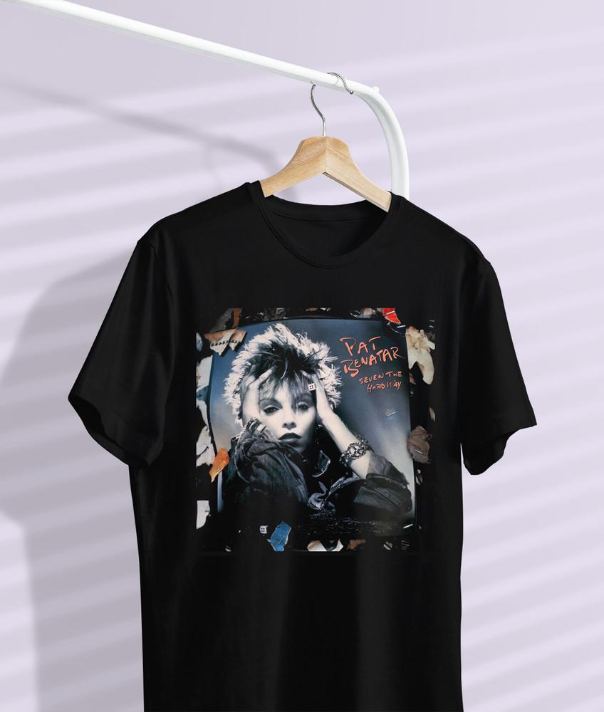 

Pat Benatar Singer Tshirt Black Cotton Tee All Sizes S to 5XL Unisex T-Shirt XXL