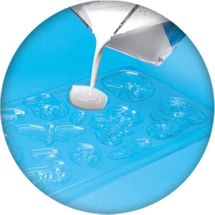 Moulage Et Peinture - Animaux Effrayants - SES Creative - Hobby Blue - Activité Créative - Peinture Glow In the Dark - 5+