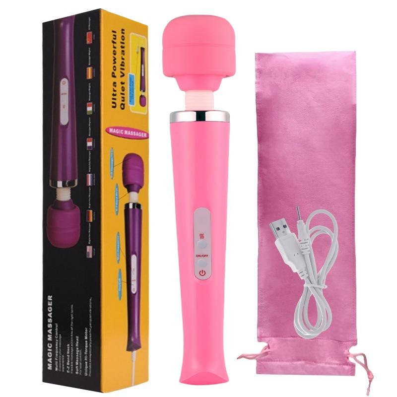 American AV Silicone Vibrator for Women - Electric Massager Adult Sex Toy