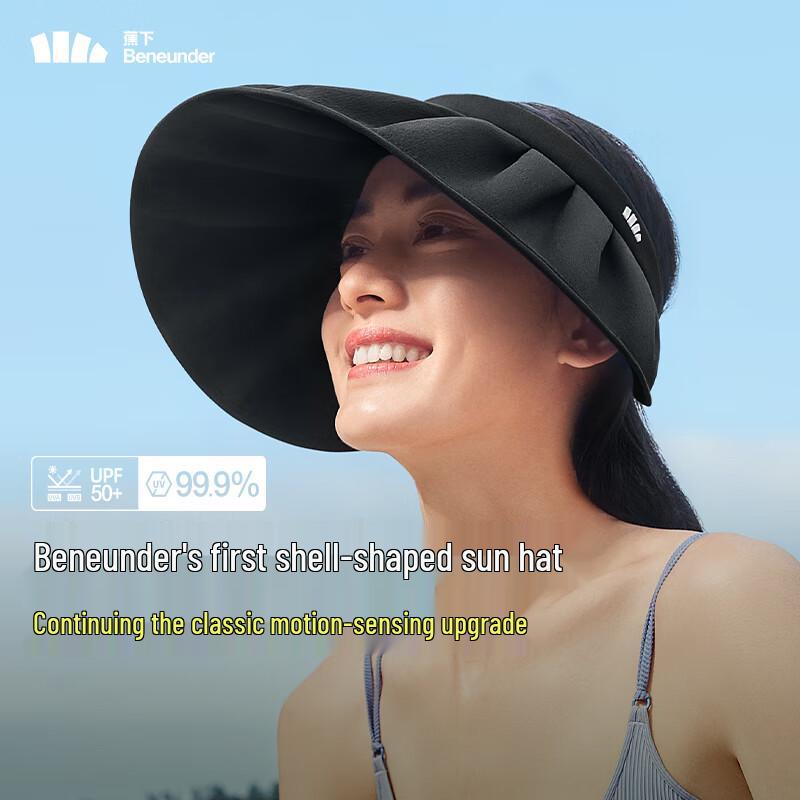 beneunder Women's UV Protection Visor Sun Hat TS55024