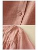 Versatile Women's Seven-Sleeve Cotton Linen Summer Blouse