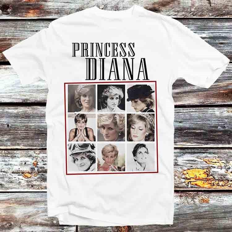 

Selfie Collage Lady Princess Diana Homage Best Seller Birthday T Shirt B1420 M