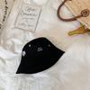 Cute Bear Embroidered Fisherman Hat For Women Summer Sun Protection Hat Casual Bucket Hat Men
