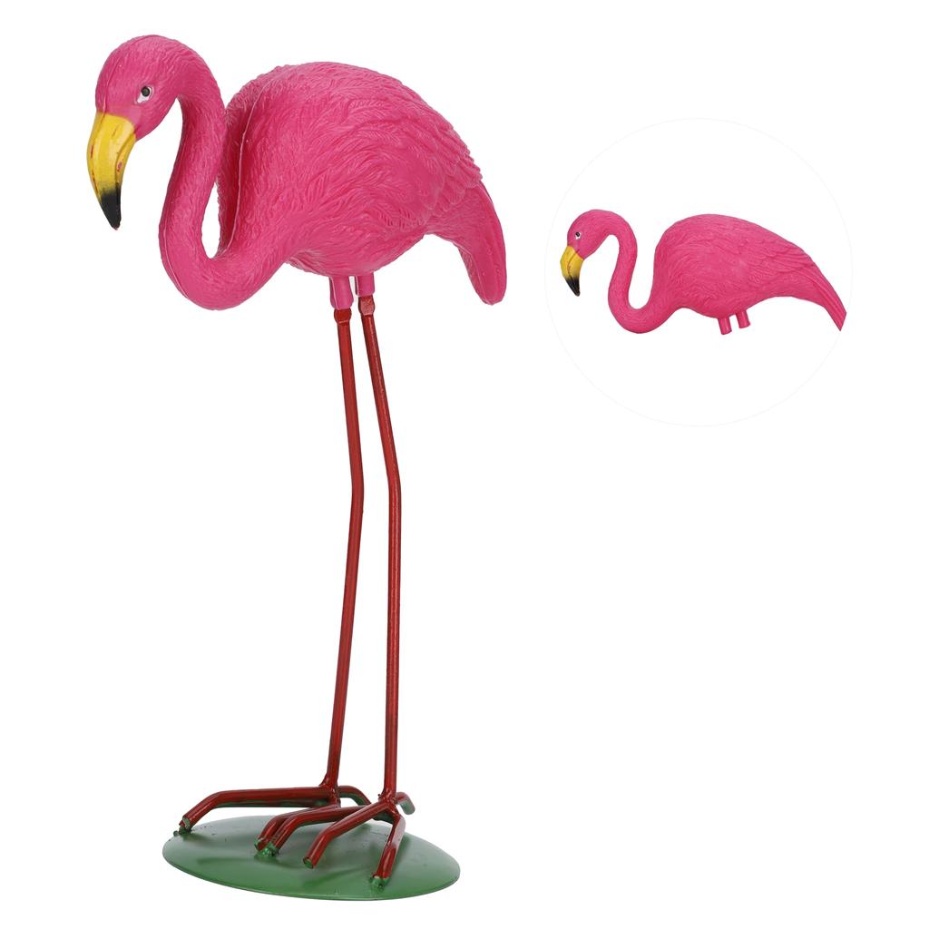 Hochsimulations-Plastikvogel-Tierfigur Rasendekoration Vogelabwehr GartenbeschützerS