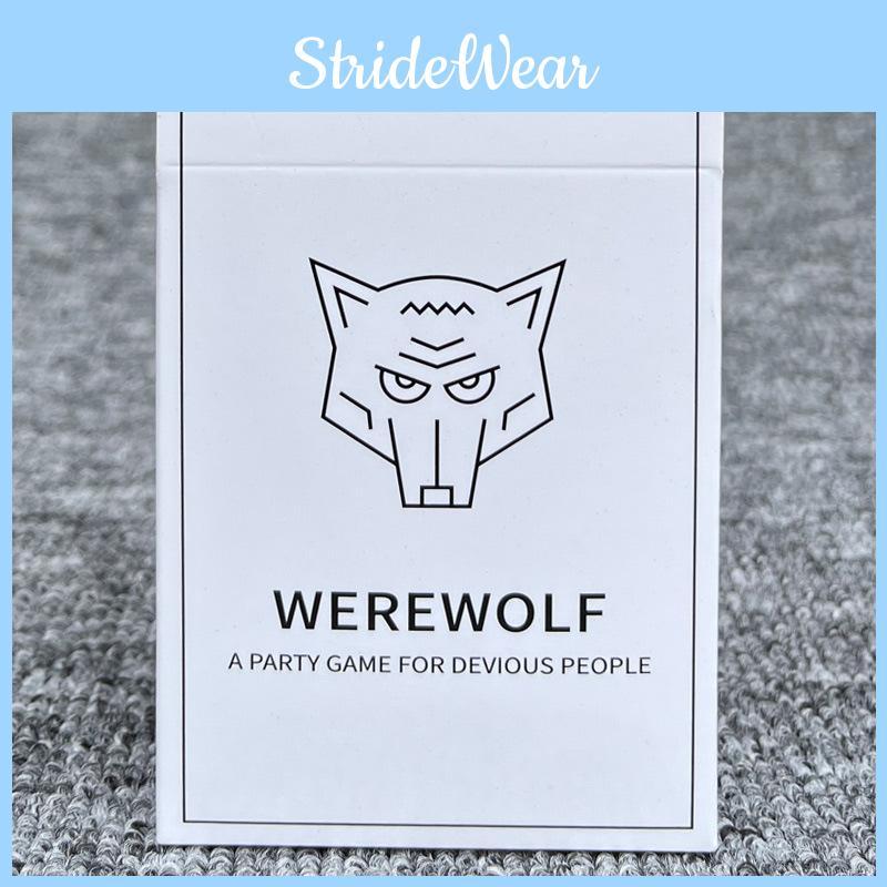 Werewolf Cards Engaging Social Strategy Tabletop Game For Parties And Gatherings
