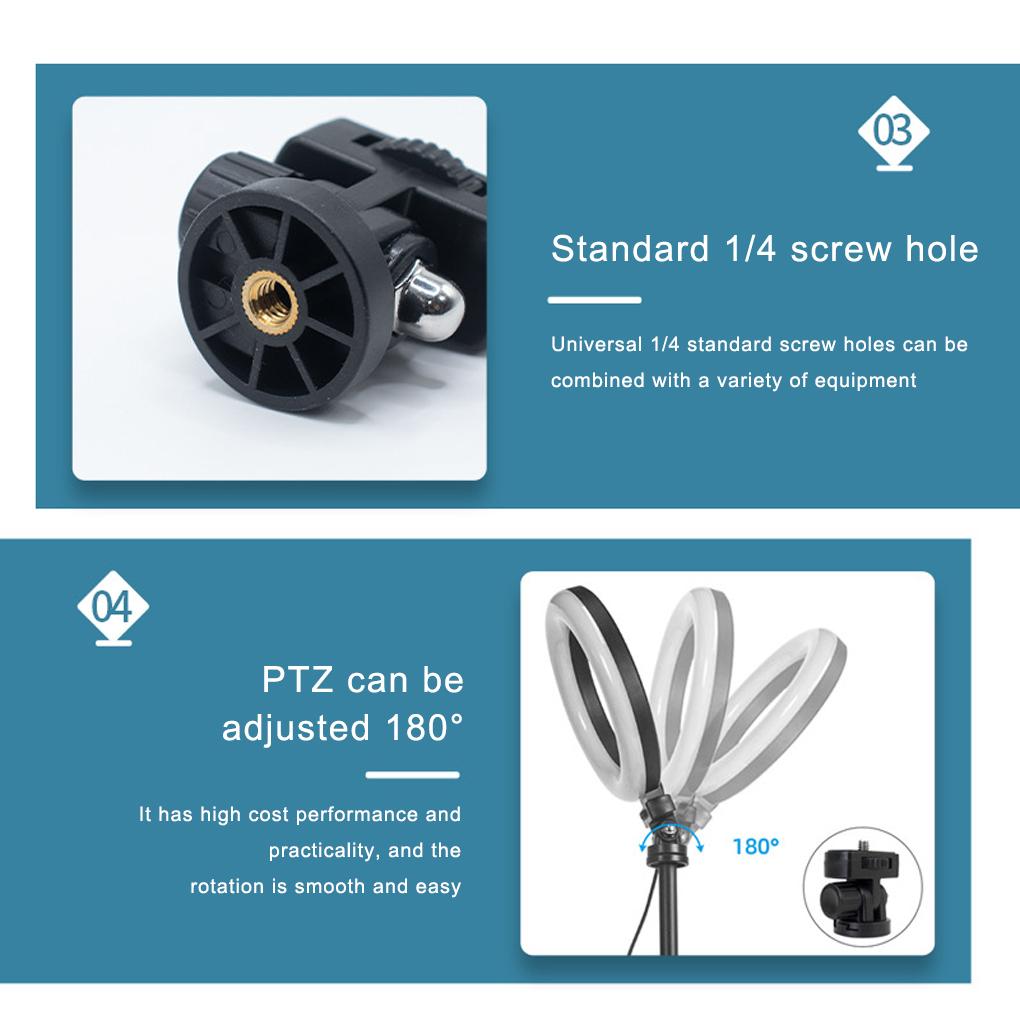 Tripod Mount Adapter ABS 180 Degree Rotatable Adapters Converter Accessories Fittings Replacement for 10 11 9