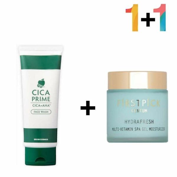 Cica Cleansing Foam Salicylic Acid Puberty Mildly Acidic CICA (WB28394) Cica Foam + Night Cream