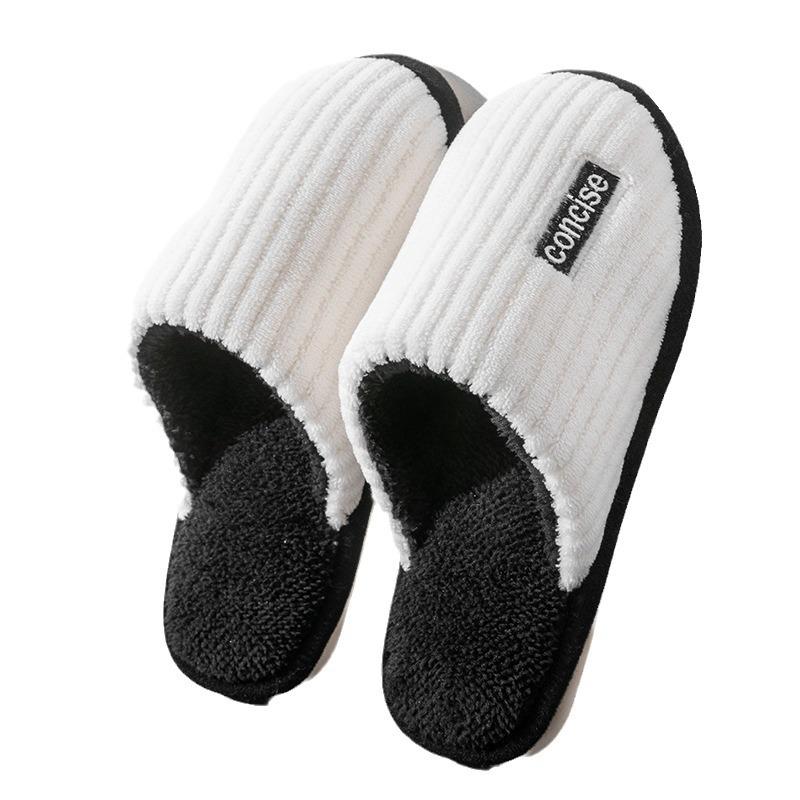 Cotton Slippers, Women's Indoor Shoes, Anti-slip, Warm and Thick-soled