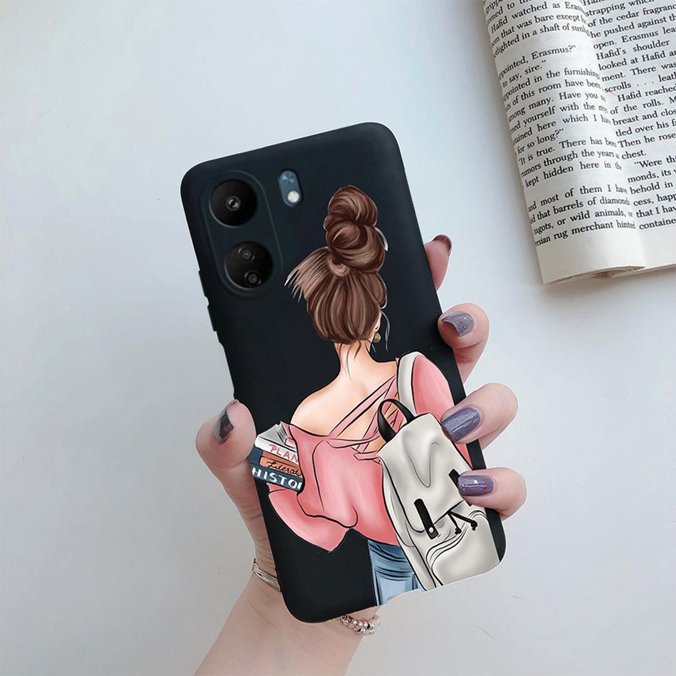 For Xiaomi Redmi 13C Case Super Mom Baby Fashion Girls Cover Soft TPU Fundas For Xiaomi Redmi 13C 13 C Redmi13C Phone Case Coque
