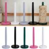 Countertop Vertical Tissue Holder Roll Paper Stand Wood Paper Towel Holder Napkin Stand for Kitchen Home Easily To Use