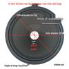 15-Zoll-Lautsprechermembran: Zwei-Kern-Subwoofer-Zubehör mit Papierkegel in mehreren Höhen und Dreifachrand-Design