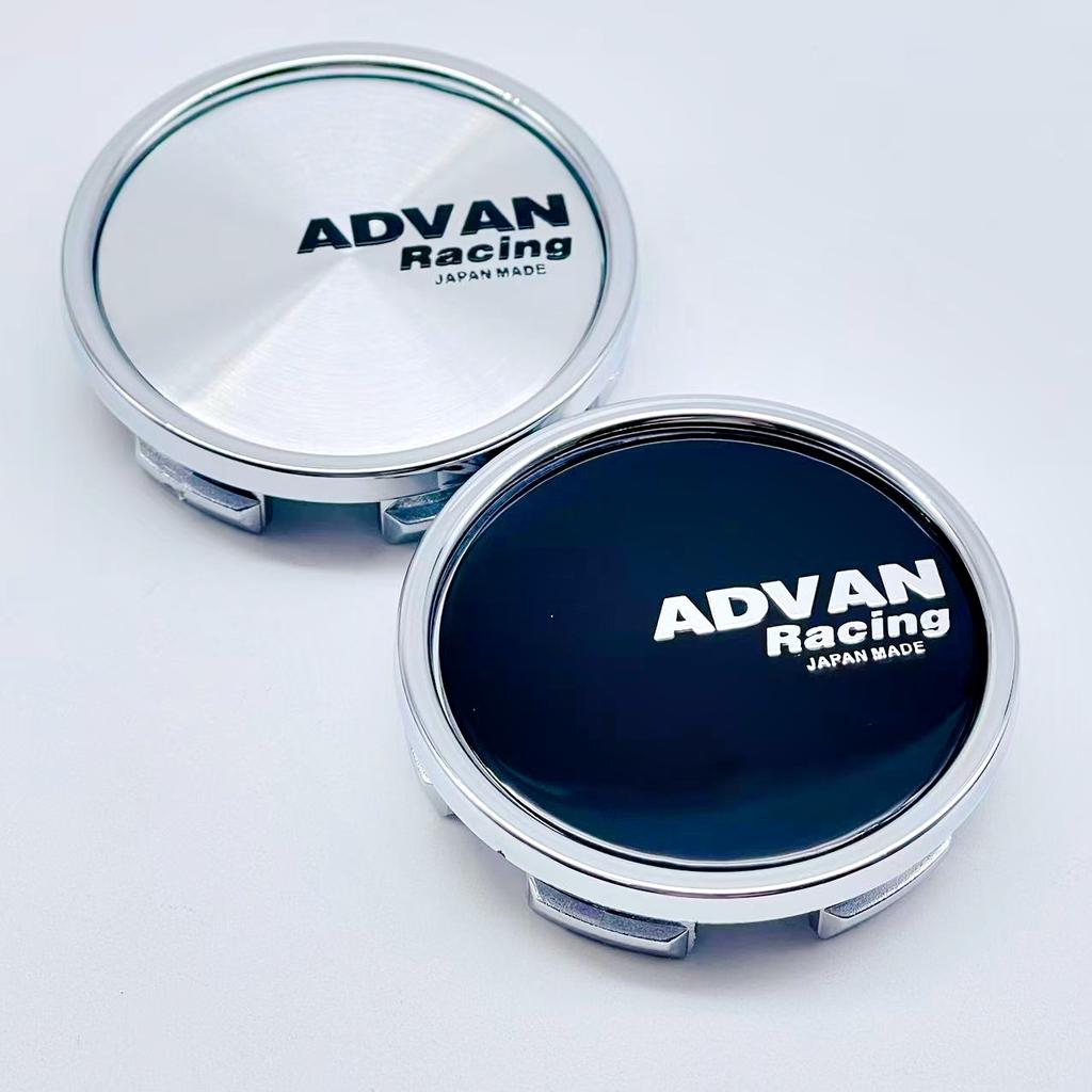 4PCS/Lot High Quality 58MM Car Wheel Center Hub Caps for ADVAN Racing WHEEL Emblem Logo Car Styling Accessories