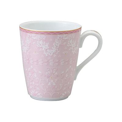 NARUMI Mug English Trad Pink 300cc Cute Stylish Gentle Elegant Design Microwave Safe Made Japan Gift Box Included