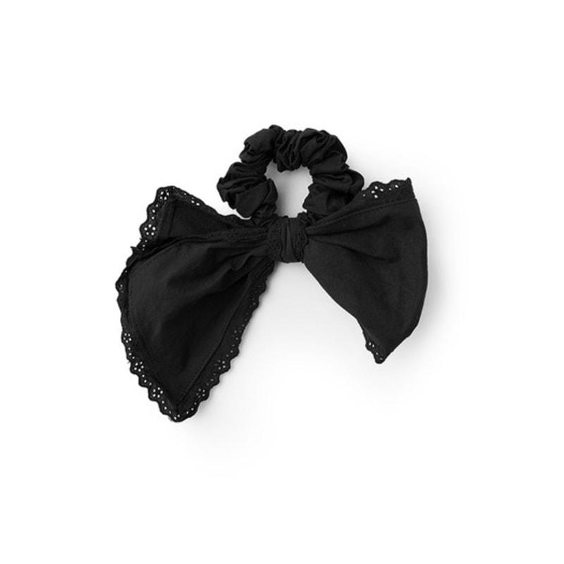 BEMUSE MANSION Lace Scrunchie - 2colors