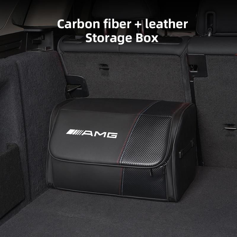 Auto Kofferraum Organizer Box Für Mercedes Benz AMG A B C E G CLA W211 W203 W204 Große Kapazität Faltbar Verstauen Aufräumen Aufbewahrungstasche