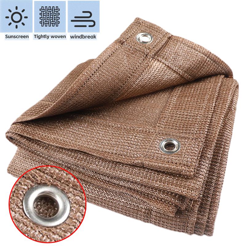 High 95% Shading Outdoor Sun Shade Net Courtyard Pergola Sun Canopy Garden Plants Sun Shelter Terrace Balcony Shading Sail