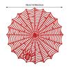 Round Cobweb Table Mat Coasters Hollow Out Heat Insulation Mat Waterproof Non-slip Table Mat