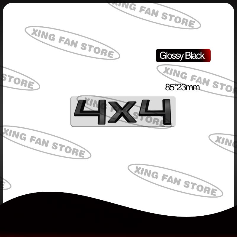 AFE2  Auto Styling For Skoda Octavia Superb Fabia Kodiaq Rapid 4x4 Car Rear Trunk Badge Decal Body Sticker Accessories