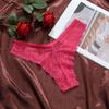 Low Waist Women Lace Flower Briefs Cotton Crotch Floral Underpants Lace Thong Panties  Underwear