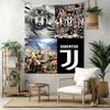 Juventus Wall Decor Tapestry Art For Pet Memorial Birthdaywedding Party Backdrop Family Gift
