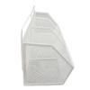 3 Grids Hanging Basket Wall Mount Slanted Opening Metal Wire Storage   for Kitchen Bathroom Laundry Room