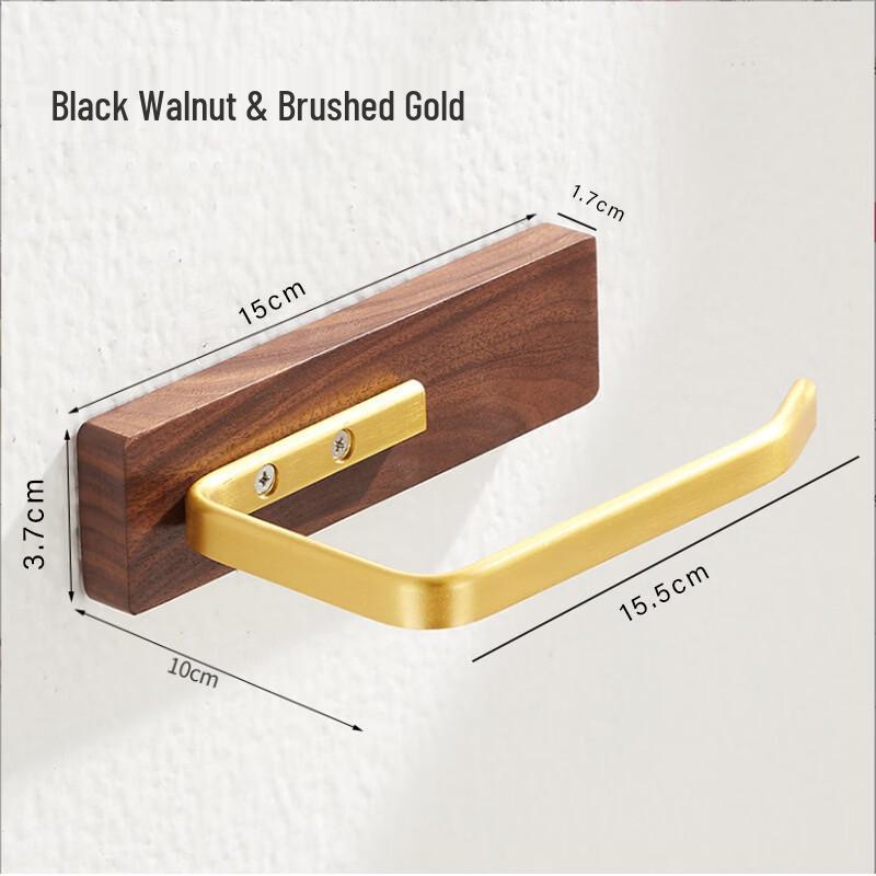 

Punch-Free Bathroom Tissue Holder with Shelf