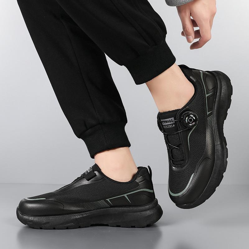 Men's Spring Twist-lock Casual Sports Shoes, Outdoor Hiking Breathable Versatile Running Shoes for Men.